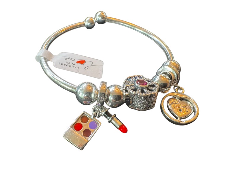Makeup Charm Bangle